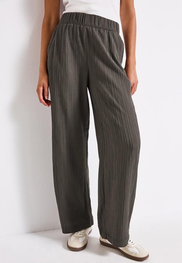 STREET ONE Stoffen broek Zomerbroek met elastische band - Foto 7