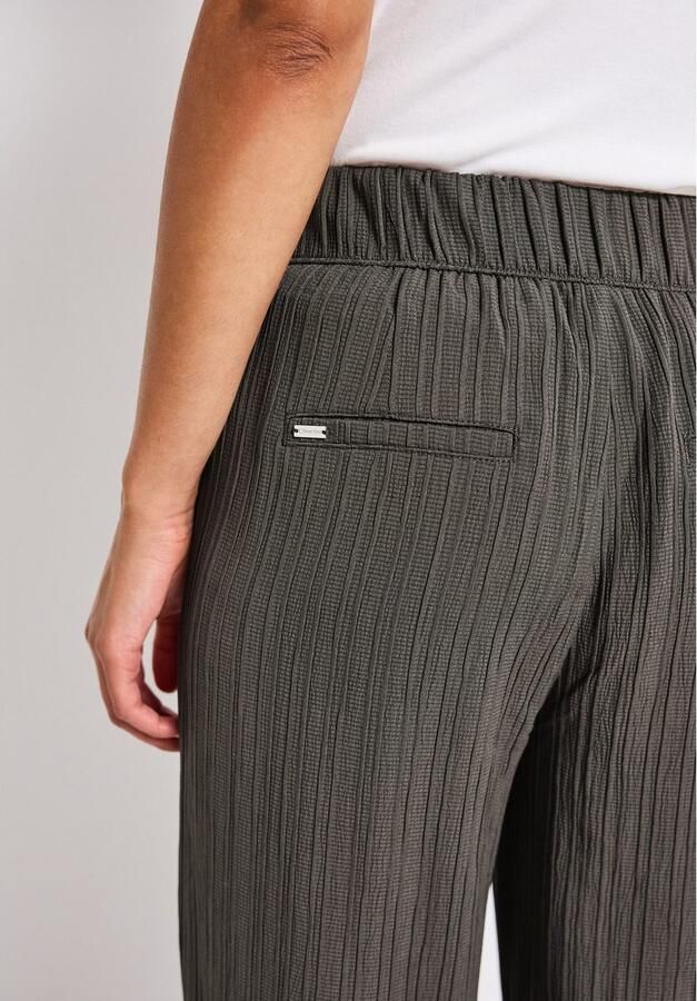 STREET ONE Stoffen broek Zomerbroek met elastische band