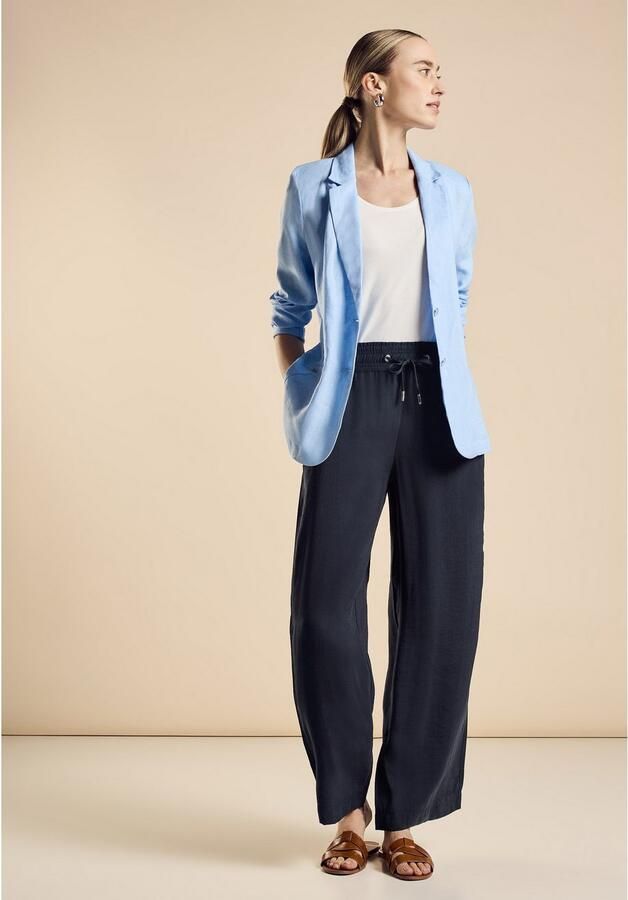 STREET ONE Stoffen broek Zomerbroek met trekkoord - Foto 3