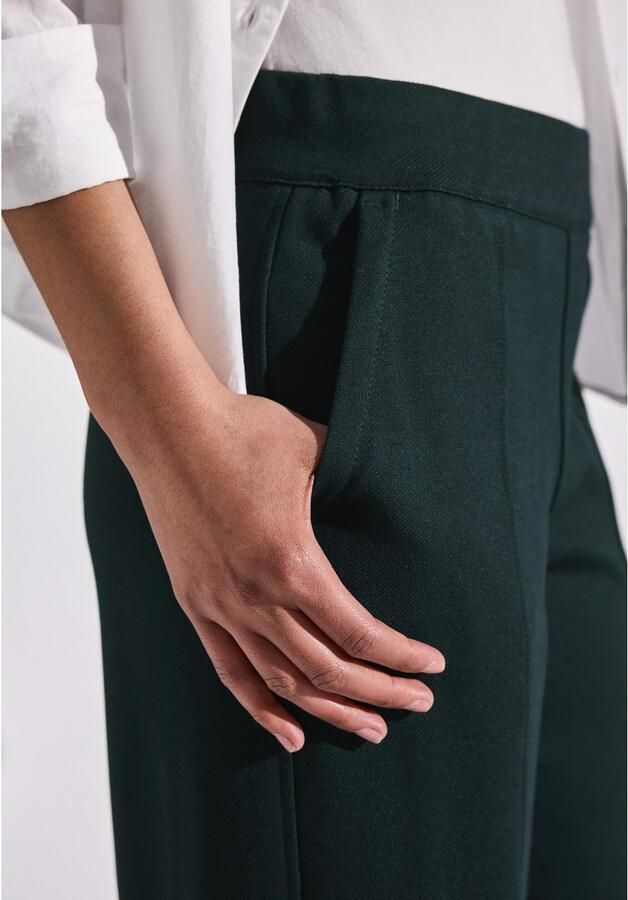 STREET ONE Stoffen broek Zomerbroek met zijzakken