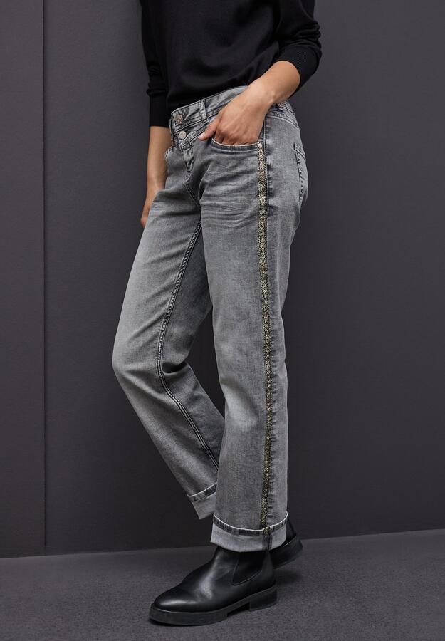 STREET ONE Straight jeans in five-pocketsstijl - Foto 4