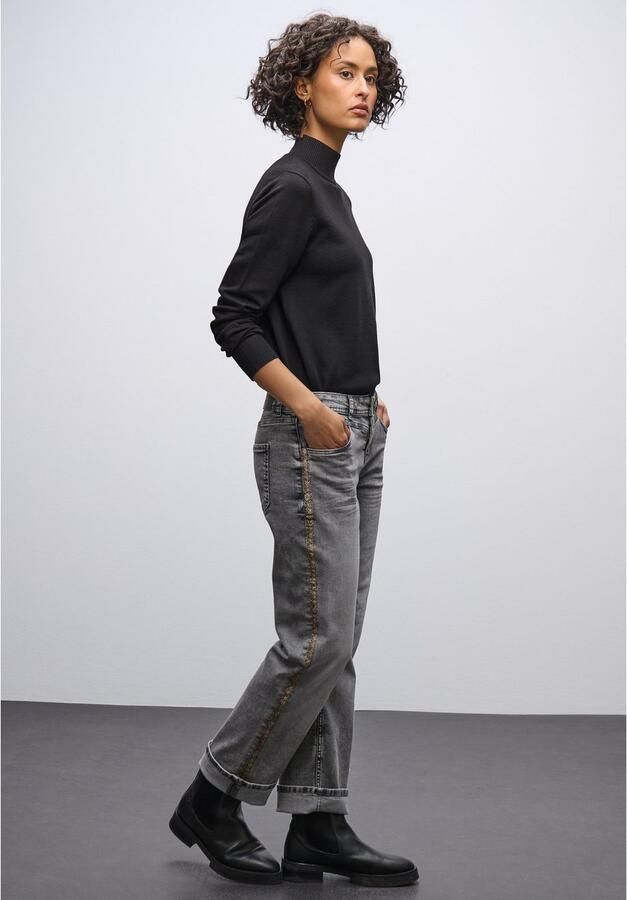 STREET ONE Straight jeans in five-pocketsstijl