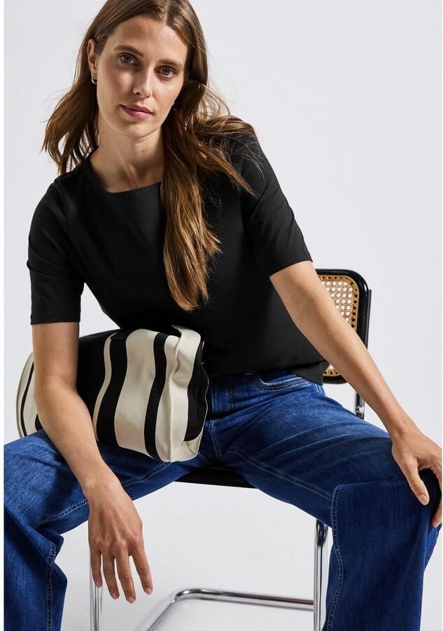 STREET ONE T-shirt Boot hals basic