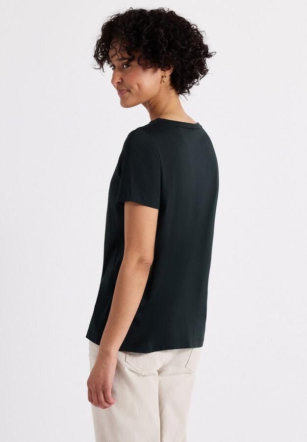 STREET ONE T-shirt met belettering artwork - Foto 4