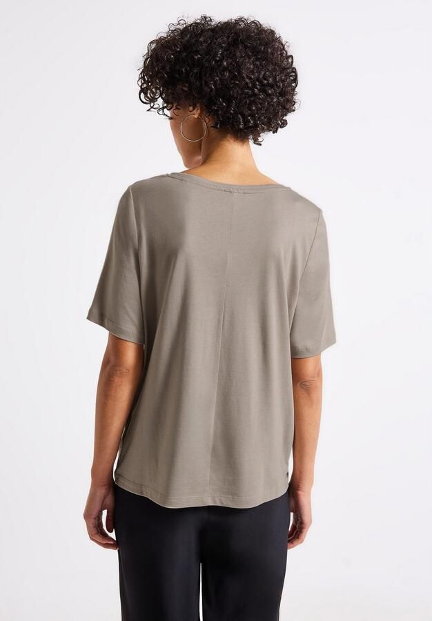 STREET ONE T-shirt met belettering - Foto 5