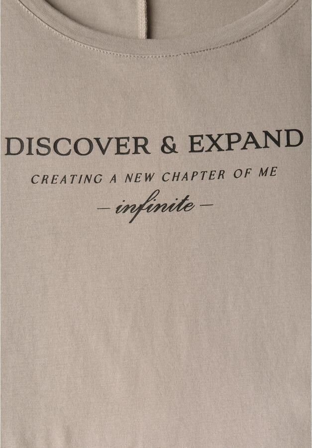 STREET ONE T-shirt met belettering - Foto 3