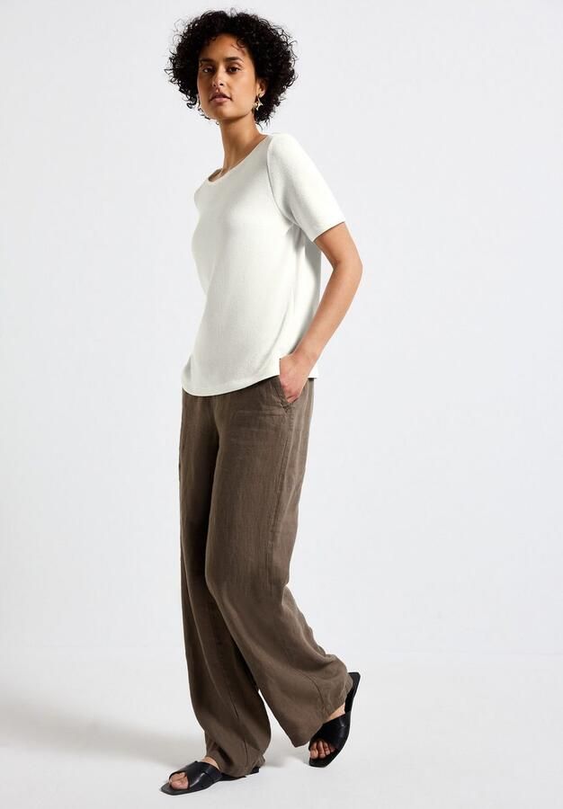 STREET ONE T-shirt met boothals - Foto 5