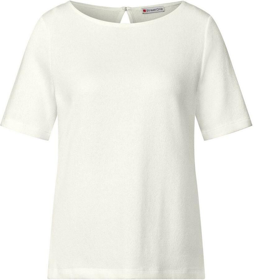 STREET ONE T-shirt met boothals