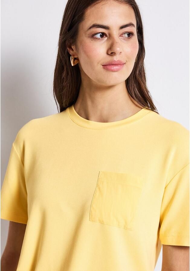 STREET ONE T-shirt met borstzak - Foto 3