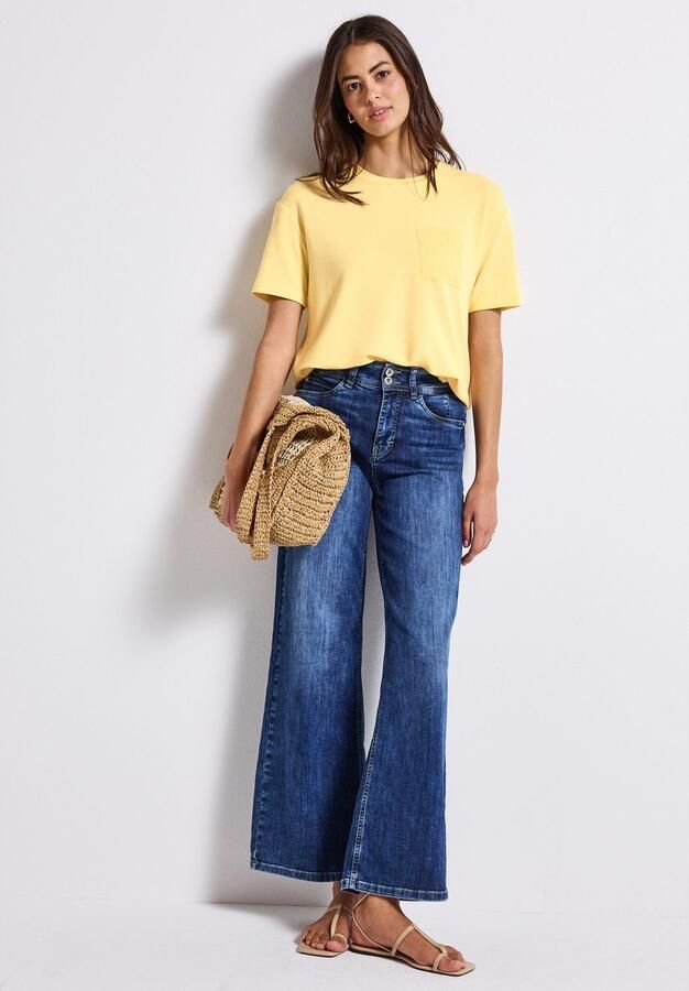 STREET ONE T-shirt met borstzak - Foto 5