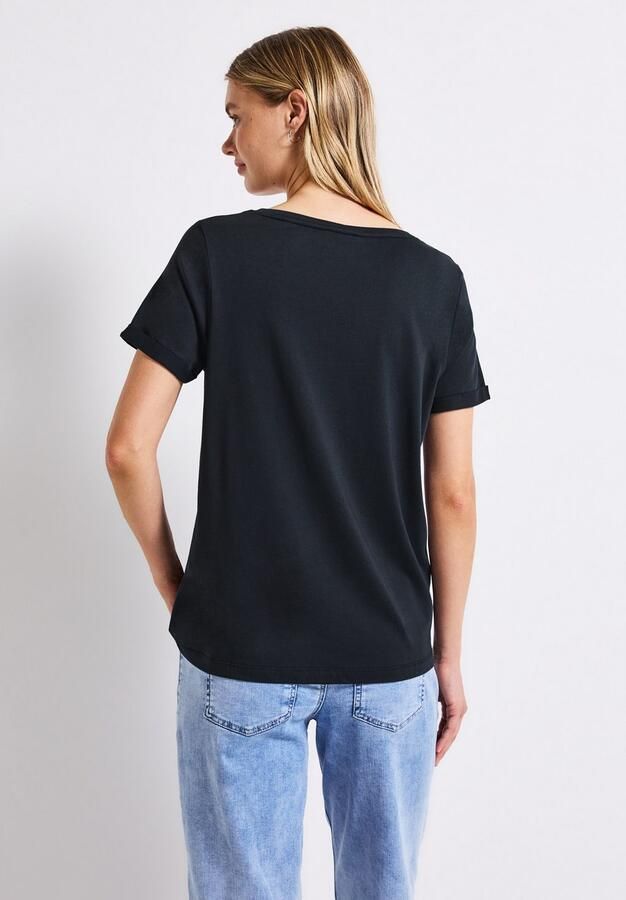 STREET ONE T-shirt met frontprint - Foto 5