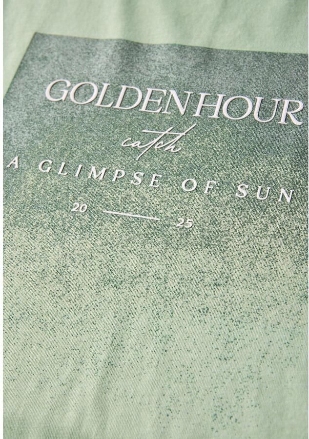 STREET ONE T-shirt met glansprint - Foto 2