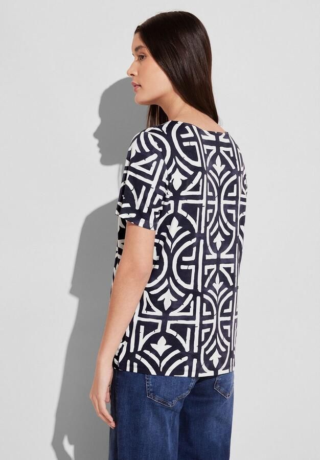 Street One Korte Mouw Damesblouse Multicolor Dames - Foto 4