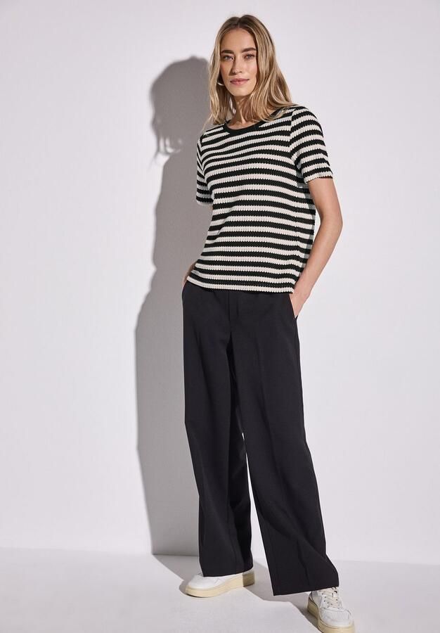 STREET ONE T-shirt met streepmotief - Foto 6