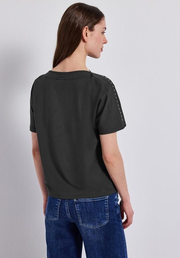 STREET ONE T-shirt met studs - Foto 4