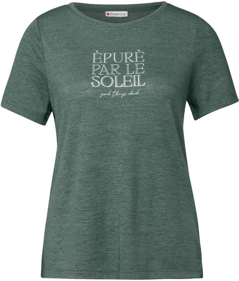 STREET ONE T-shirt met tekst