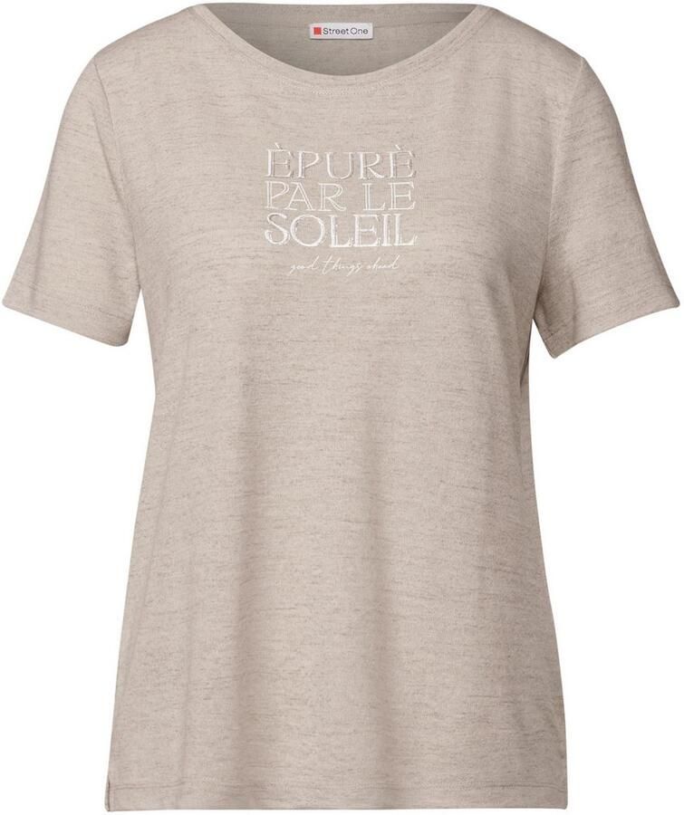 STREET ONE T-shirt met tekst