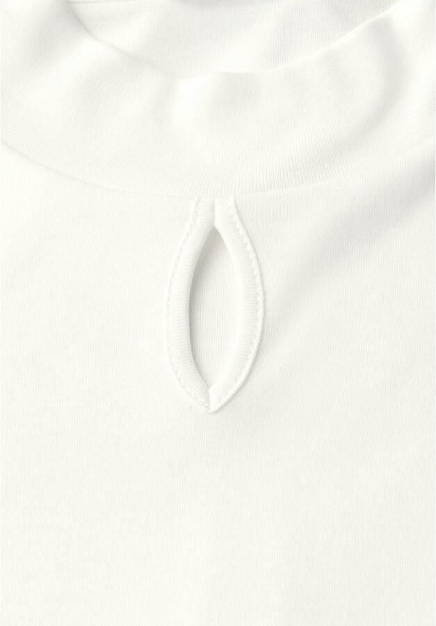 STREET ONE T-shirt met turtleneck en cut-out - Foto 4