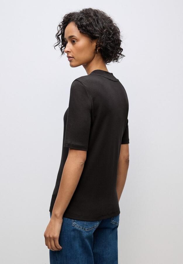 STREET ONE T-shirt met turtleneck en cut-out - Foto 5