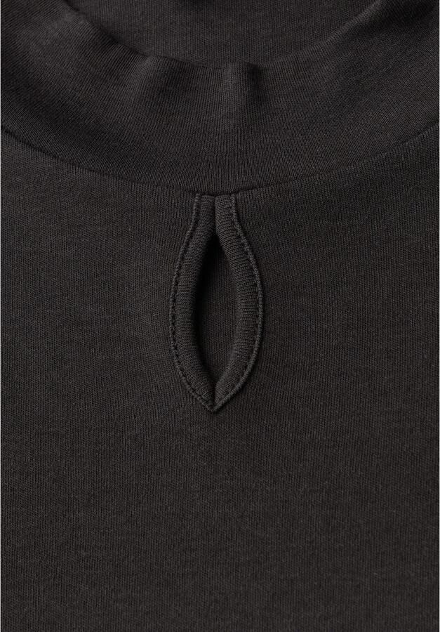 STREET ONE T-shirt met turtleneck en cut-out - Foto 4