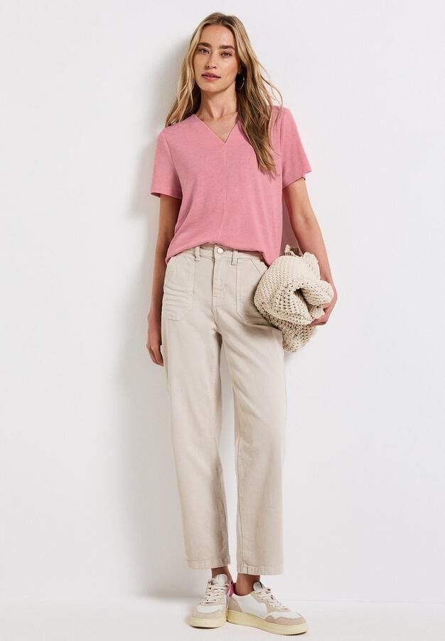 STREET ONE T-shirt met v-hals - Foto 6