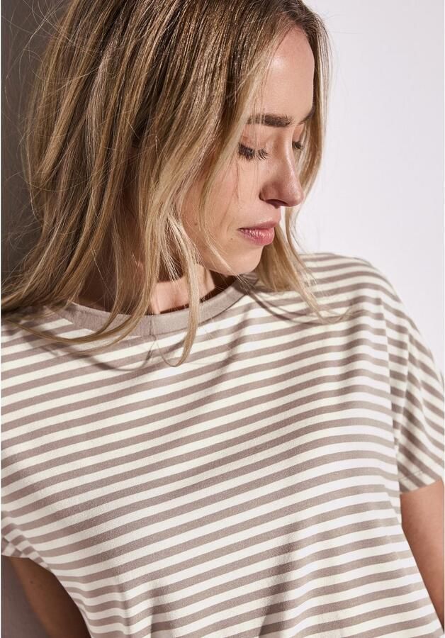 STREET ONE T-shirt Style Crista met streepmotief - Foto 2