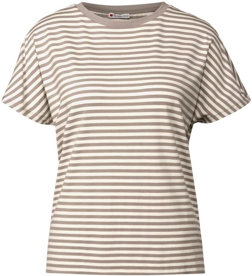 STREET ONE T-shirt Style Crista met streepmotief
