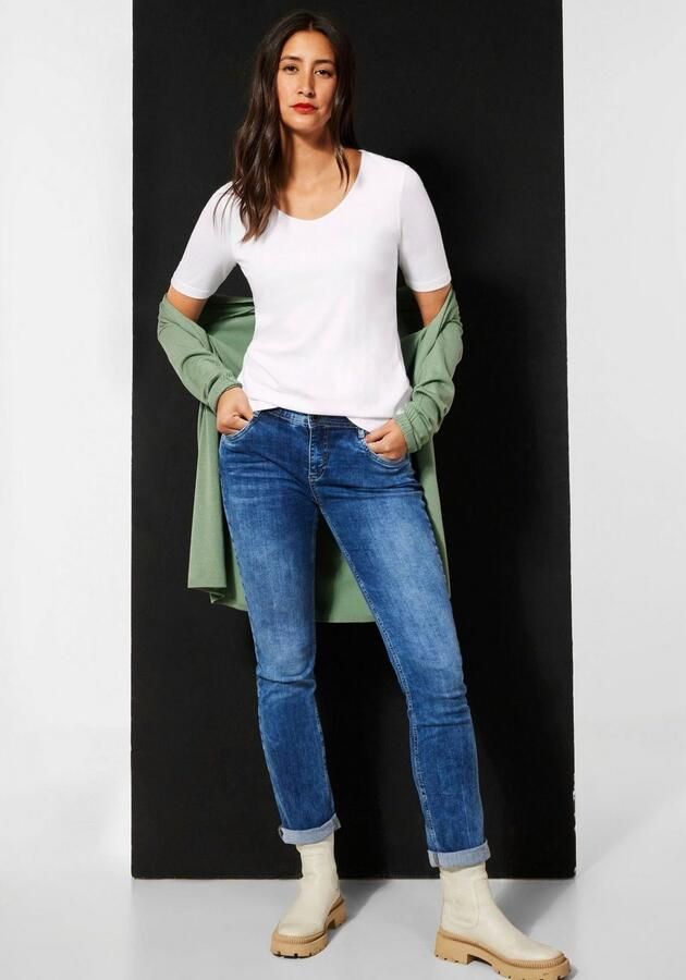 STREET ONE T-shirt Style Palmira in basic stijl - Foto 7