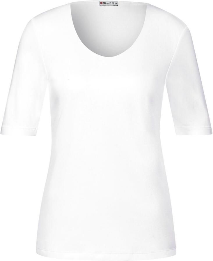 STREET ONE T-shirt Style Palmira in basic stijl