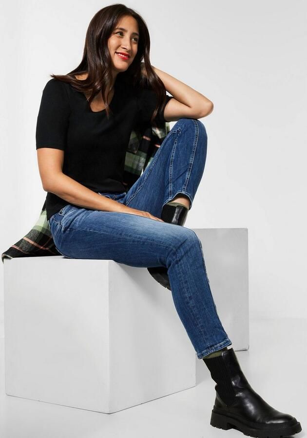 STREET ONE T-shirt Style Palmira in basic stijl - Foto 7