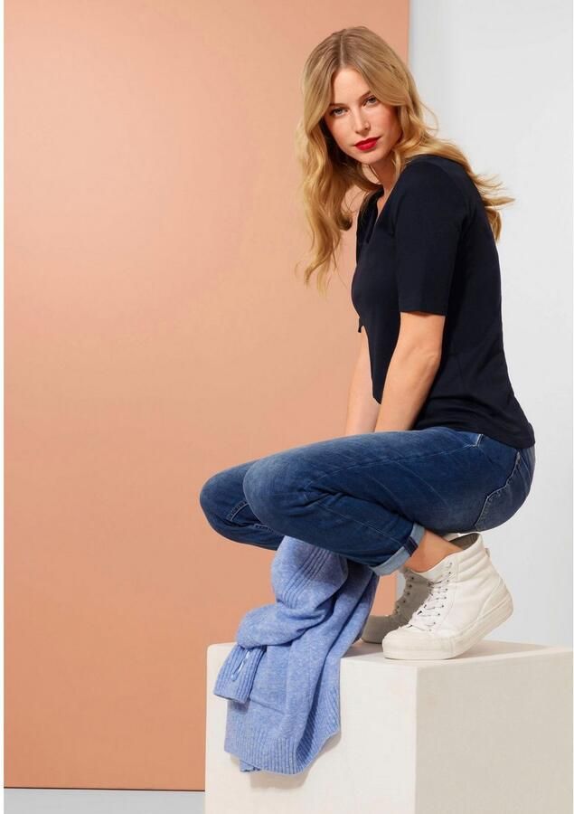 STREET ONE T-shirt Style Palmira in basic stijl - Foto 4