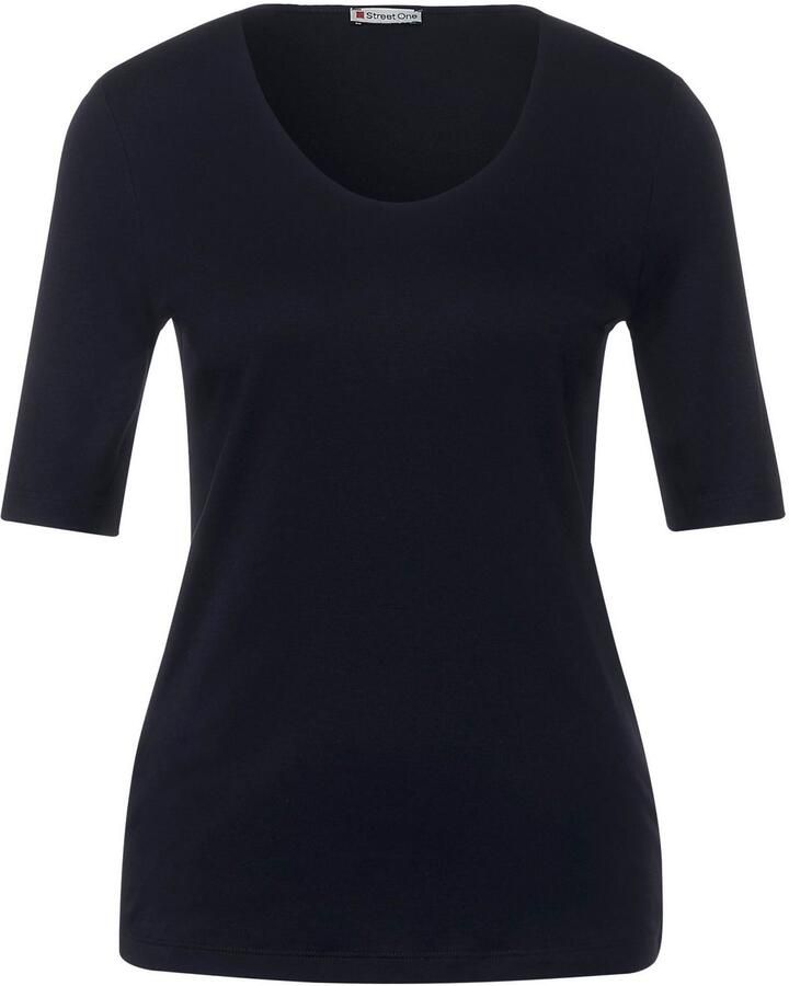 STREET ONE T-shirt Style Palmira in basic stijl