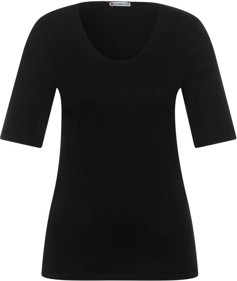 STREET ONE T-shirt Style Palmira in basic stijl