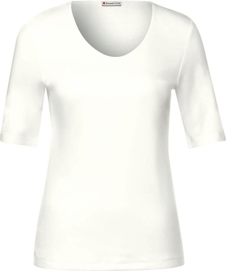 STREET ONE T-shirt Style Palmira in basic stijl