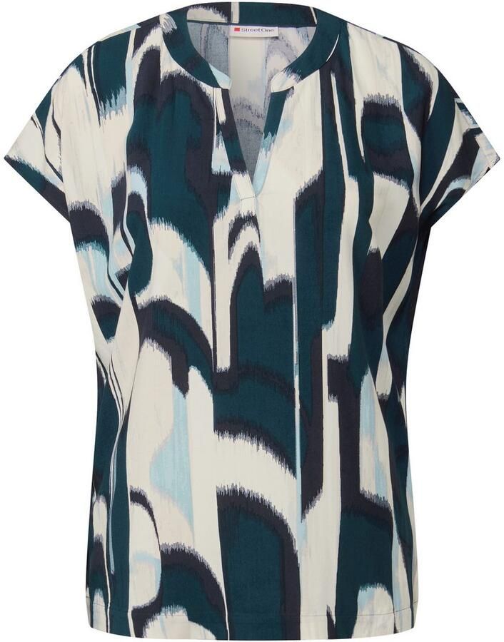STREET ONE Top met grafisch patroon