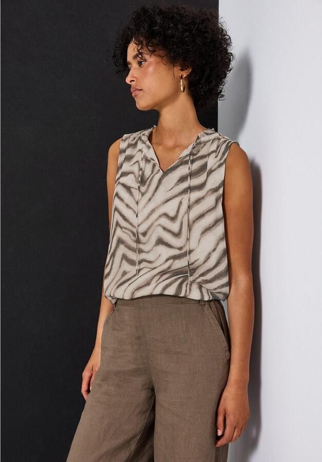 STREET ONE Top met grafische print - Foto 2