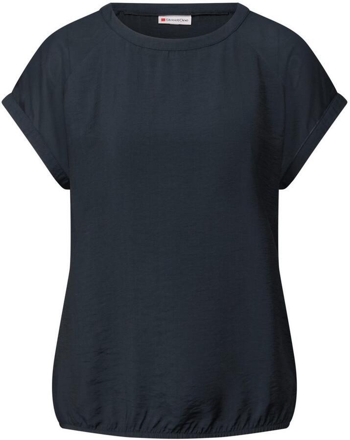 STREET ONE Top met meshdetail