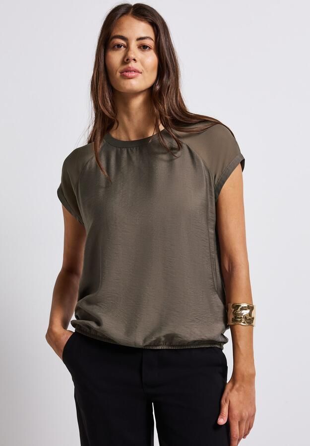 STREET ONE Top met meshdetail - Foto 7