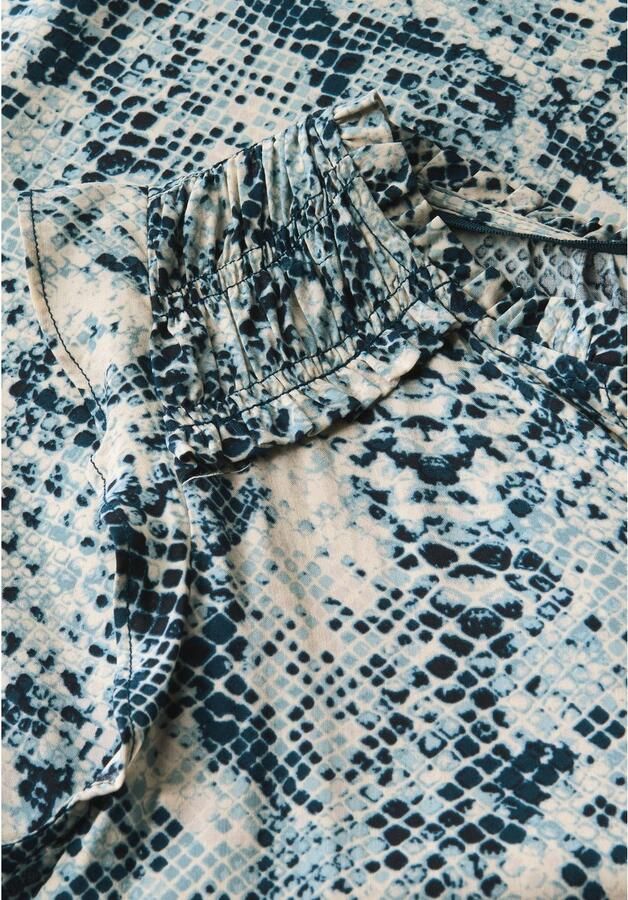 STREET ONE Top Print met rushes