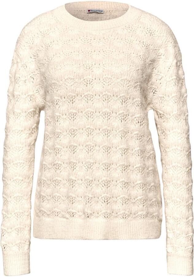 STREET ONE Trui met ronde hals