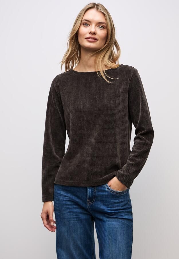 Street One Trui Cosy u-boat neck shirt 323839 - Foto 7