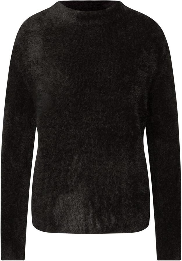 STREET ONE Trui met ronde hals in zachte veergaren-kwaliteit - Foto 5