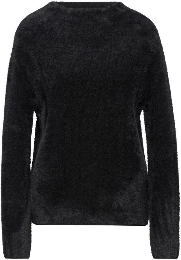 STREET ONE Trui met ronde hals met pluisgaren - Foto 3