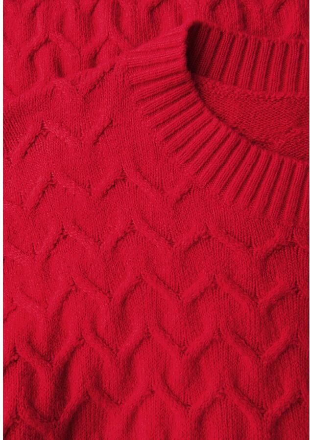 STREET ONE Trui met ronde hals met structuurpatroon - Foto 2