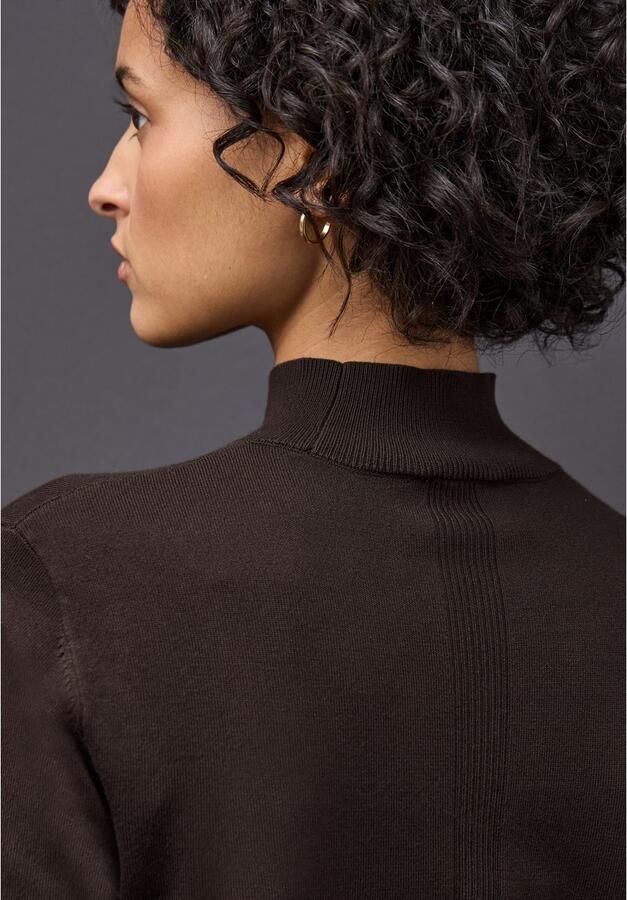 STREET ONE Trui met staande kraag