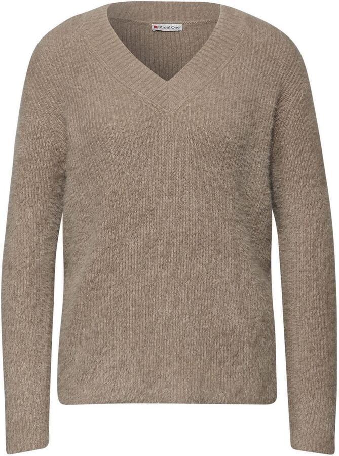 STREET ONE Trui met V-hals