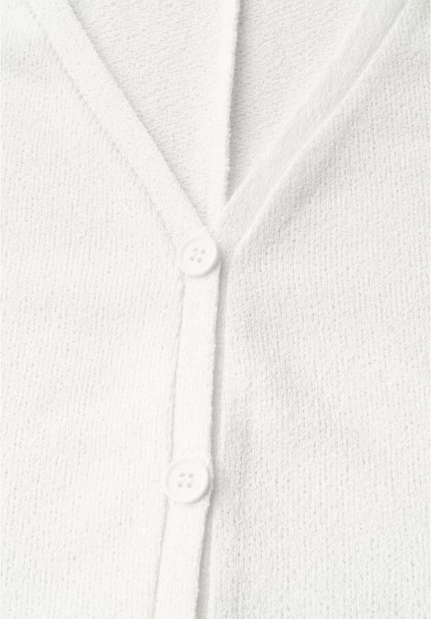 STREET ONE Vest in tricot-look en met v-hals - Foto 4