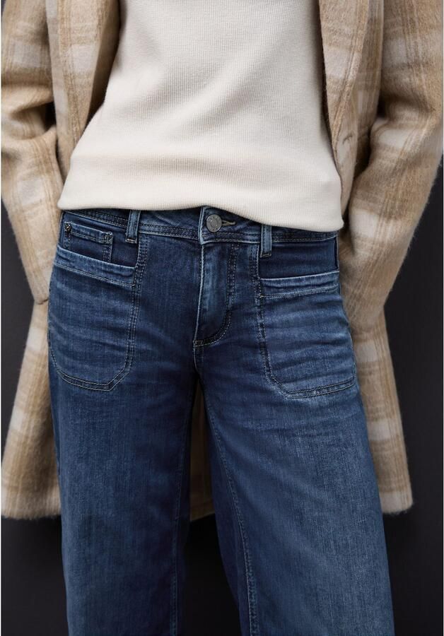 STREET ONE Wijde jeans