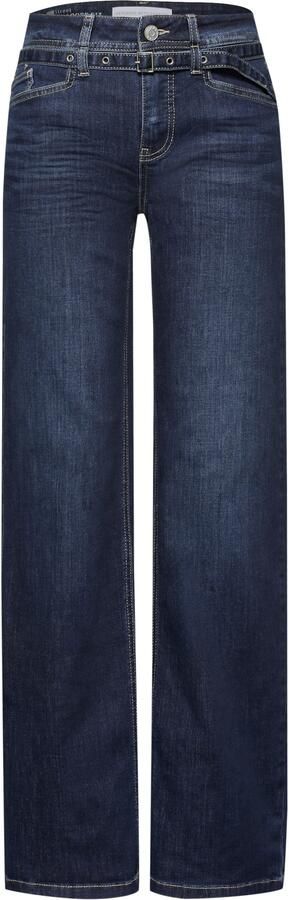 STREET ONE Wijde jeans met jeans-riem - Foto 2