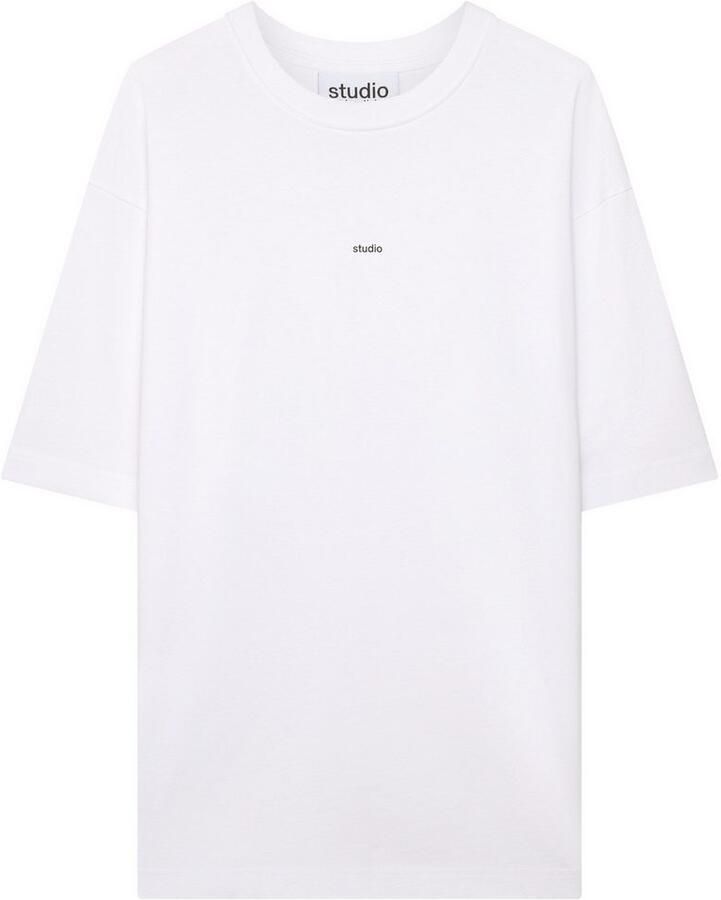 SEIDENSTICKER STUDIO Regular fit t-shirt van puur katoen - Foto 3